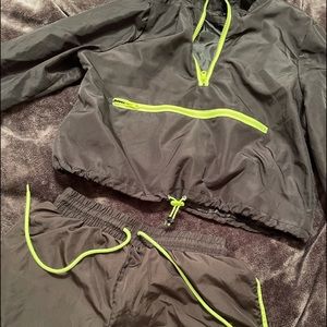 2 piece windbreaker set